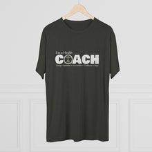 Load image into Gallery viewer, Health Coach Men&#39;s Tri-Blend Crew Tee
