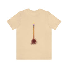 Load image into Gallery viewer, A F@#king Pencil John Wick 4 Bloody Pencil with Flame Unisex Jersey Short Sleeve Tee
