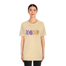 Load image into Gallery viewer, XOXO Kiss Me Be Mine Sweetheart Candy Valentines Day Unisex Jersey Short Sleeve Tee
