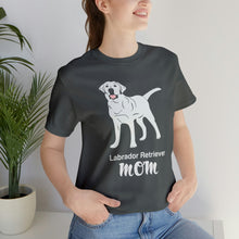 Load image into Gallery viewer, Labrador Retriever Mom Soft Jersey Short Sleeve Tee
