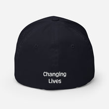 Load image into Gallery viewer, Jetstream Health Coaching Changing Lives FlexFit Structured Twill Cap
