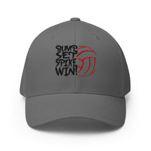 Load image into Gallery viewer, Bump Set Spike Win FlexFit Structured Twill Cap
