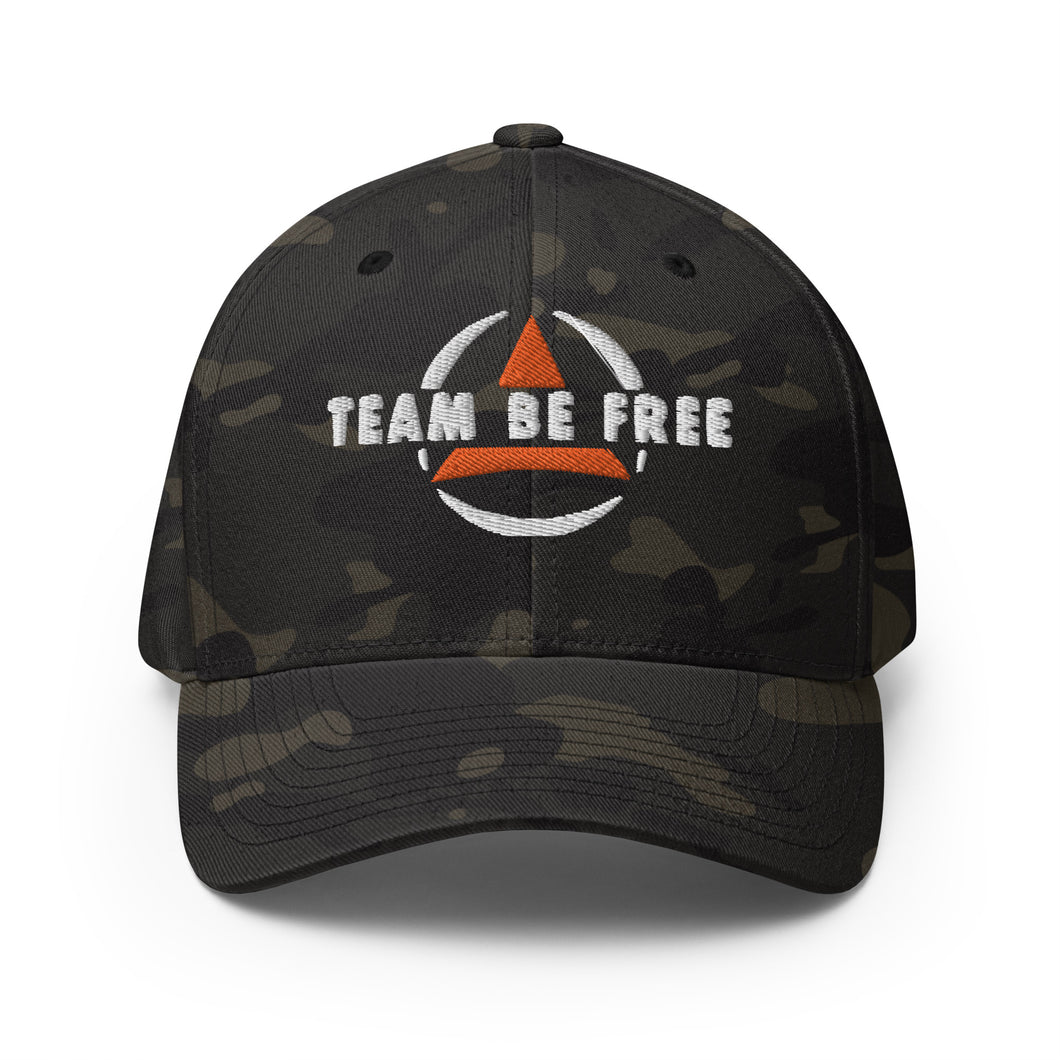 Team Be Free Flex Fit Structured Twill Cap