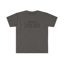 Load image into Gallery viewer, I Survived 2020 Unisex Jersey Short Sleeve Tee
