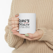 Load image into Gallery viewer, Burgs Health Ceramic Mug 11oz
