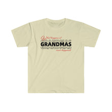 Load image into Gallery viewer, What Happens At Grandmas Never Happened Unisex Softstyle T-Shirt
