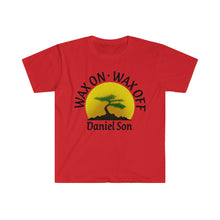 Load image into Gallery viewer, Wax On Wax Off Daniel Son Karate Kid Miyagi Do Unisex Softstyle T-Shirt
