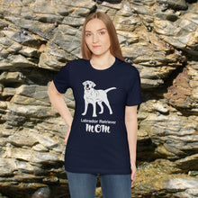 Load image into Gallery viewer, Labrador Retriever Mom Soft Jersey Short Sleeve Tee
