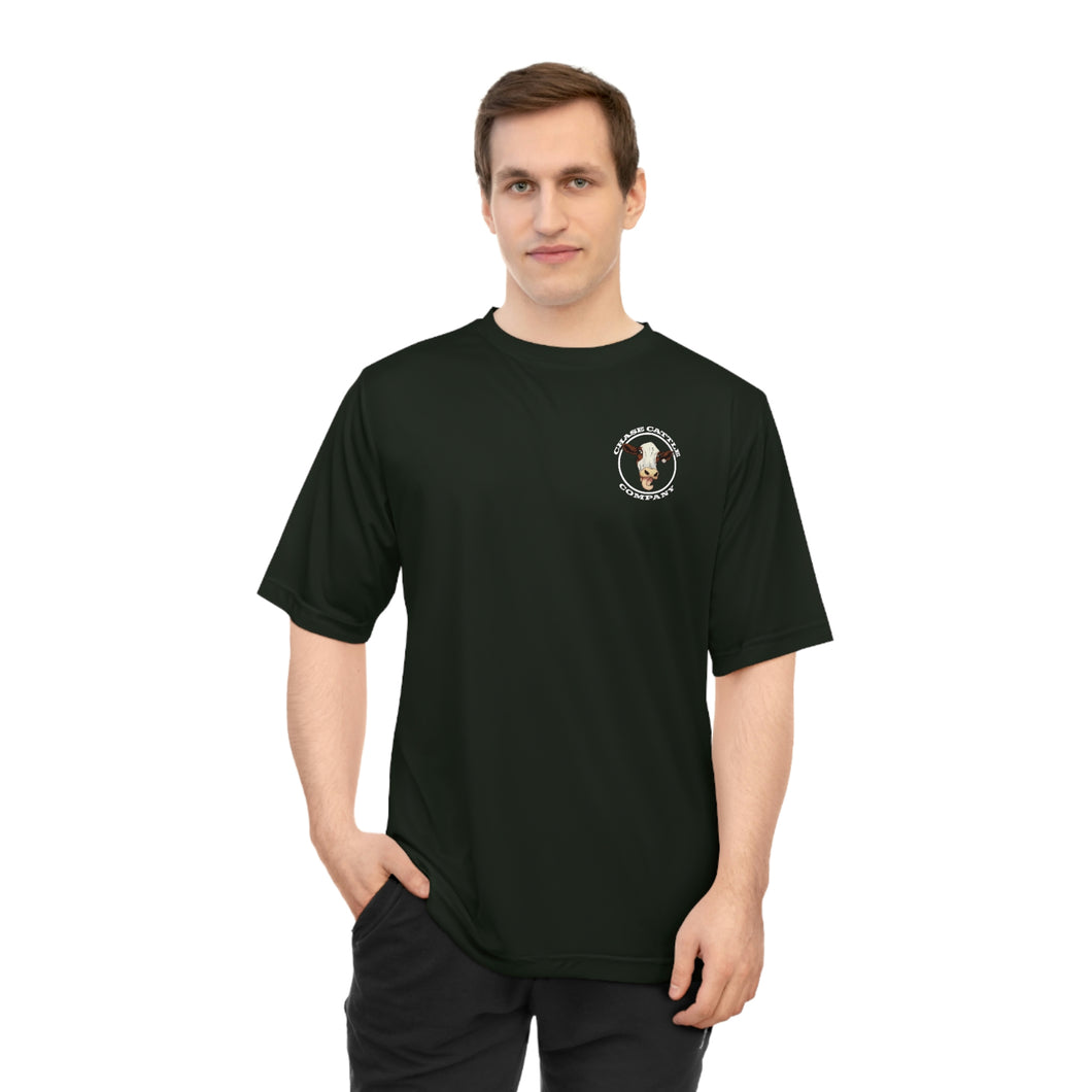 Chase Cattle Company Short Sleeve Unisex Zone Performance T-shirt