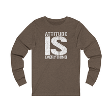 Load image into Gallery viewer, Attitude is Everything Unisex Jersey Long Sleeve Tee
