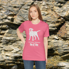 Load image into Gallery viewer, Labrador Retriever Mom Soft Jersey Short Sleeve Tee
