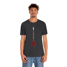 Load image into Gallery viewer, A F@#king Pencil John Wick 4 Bloody Pencil with Flame Unisex Jersey Short Sleeve Tee
