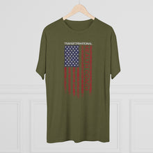 Load image into Gallery viewer, Transformational Health Coach Flag Unisex Tri-Blend Crew Tee
