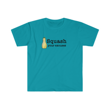 Load image into Gallery viewer, Squash your Excuses Unisex Softstyle T-shirt
