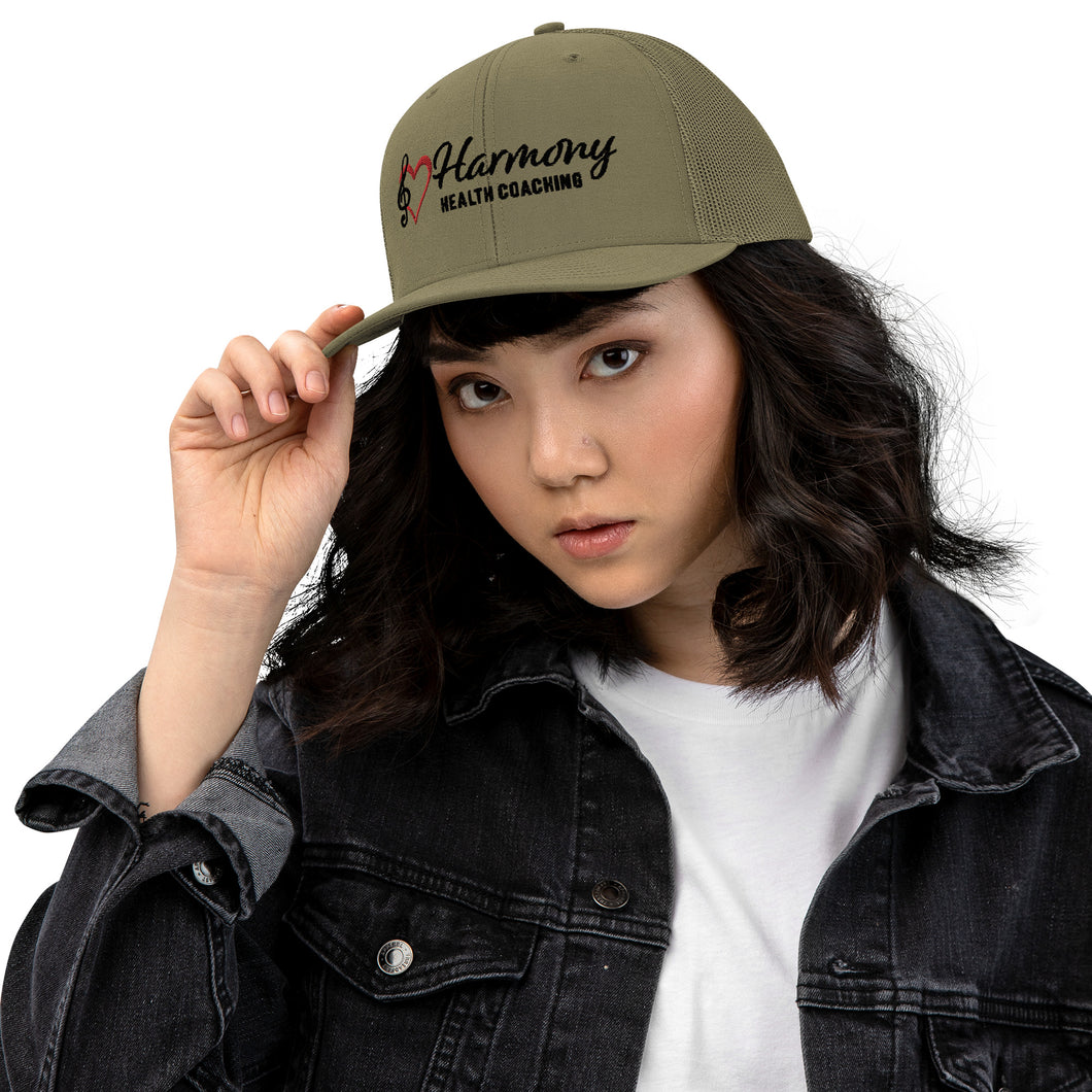 Harmony Health Coaching Trucker Cap