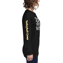 Load image into Gallery viewer, Bump Set Spike Win Volleyball Soft Unisex Long Sleeve Tee
