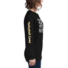 Load image into Gallery viewer, Bump Set Spike Win Volleyball Soft Unisex Long Sleeve Tee
