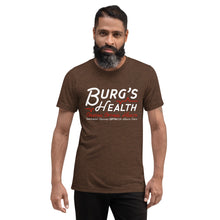 Load image into Gallery viewer, Burg’s Health Tri-Blend Short sleeve crew neck t-shirt
